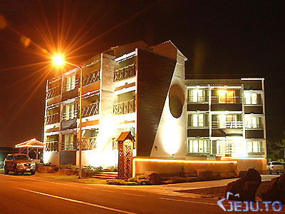 제주도 메르빌펜션 전경2